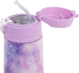 Oasis Double Wall Insulated Kids Drink Bottle Stainless Steel 400ml Galaxy
