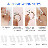 12x Invisible Tightener Ring Size Reducer