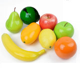 Mixed Artificial Fruit Fake Lifelike Fruits Grape Lemon Apple Market Party Shop