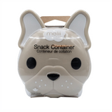 1PK Melii Animal Luxe Snack Container 232ml- Bulldog