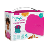 Bentgo Kids' Leak Proof Snack Container - Fuchsia/Teal