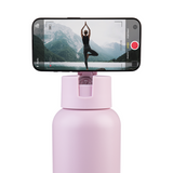 Oasis Mag-Grip Stainless Steel Moda Drink Bottle 1L Phone Selfie - Pink