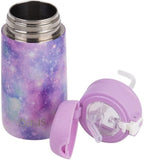 Oasis Double Wall Insulated Kids Drink Bottle Stainless Steel 400ml Galaxy