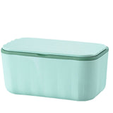 1PK Green Tissue Box Wet Wipes Dispenser Paper Storage Case With Lid Dustproof