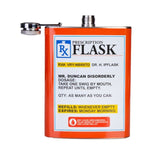Prescription Novelty Metal Flask Drink Bottle Travel Flask Gift 235ml