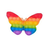 1pc Push Pop Bubble Pop It Fidget Sensory Toy Stress Relief Silicone - Butterfly