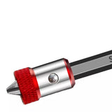 3pcs Drill Head Screwdriver Bits Strong Magnetizer Metal Magnetic Ring Red