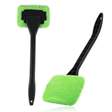 2pcs Windshield Windscreen Wonder Wiper Car Glass Window Cleaner Microfiber Pad