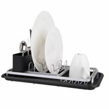 Dish Rack Practical Storage Compact Drying Caravan Camp D'Line Aluminium 43X23CM