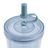 Oasis Smoothie Tumbler w/ Straw Double Wall Drink Cup BPA Free 520ml - Blueberry