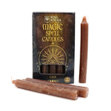Pack of 20 Candle Magic Spell GAIA Candles Rituals - Brown