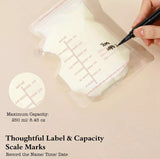 10x Pre-Sterilised Breastmilk Storage Bags 250ml Pouches