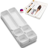 MadeSmart Interlocking 9 Piece Large Bin Pack Multi Purpose Storage White