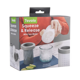 Tovolo Freeze & Squeeze Mini Ice Cube Maker 2pc Set Silicone Cubes Maker