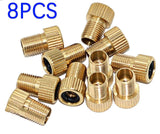 8PCS Converter Presta Bicycle Bike Valve Adaptor Tube Pump Tools  Bicycle