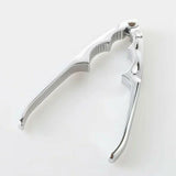 Nut Cracker Plier Metal Sheller Opener Walnut Almond Chrome Kitchen NutCracker