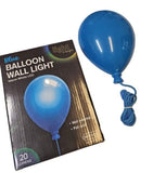 Balloon Wall Lamp Warm White Led Kids Room Home Decorative Art Light - BLUE