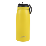 Oasis Stainless Steel Insulated Sports Bottle w/ Sipper 780ml - Neon Yellow