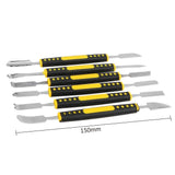 6 Pcs Metal Crowbar  Set Electronic Repair Tools Boot Stick Mobile Phone Digital