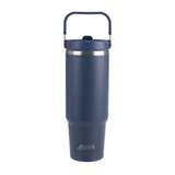 Oasis Stainless Steel VoyagerTumbler with Handle 900ml Drink Cup - Indigo