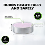 24PCE Scented Tealight Candles Home Master Home Decor Party Scented Strawberry