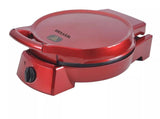 Heller Multifunction Non Stick Pizza Maker & Cookies Omelettes Crapes Red