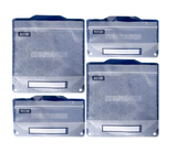 Russbe Reusable Ziplock Bags 4-pack - Hexagrid