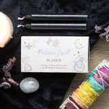 Set of 3 Magic Protection Spell Candles Black Ritual Wicca