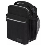 Sachi Insulated Lunch Snack Tote Bag Thermal Cooler Carry School - Black