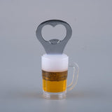 6PK Beer Mug Shaped Bottle Opener with Magnet Bottle Opener Assorted