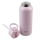 Oasis Mag-Grip Stainless Steel Moda Drink Bottle 1L Phone Selfie - Pink