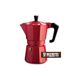 Pezzetti ItalExpress Aluminium Stovetop Espresso Coffee Maker 6 Cups Red
