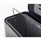 Joseph Joseph Collect 4L Food Waste Caddy Stainless Steel Storage Bin Grey