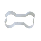 1PK Dog Bone Cookie Cutter Biscuit Cookie Dough Gingerbread White 9cm