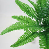 1x Bunch Artificial Persian Leaves Fern Grass Green Plant Garden Decor 43cm