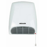 Wall Mounted Bathroom/Toilet Fan Heating/Heater 32cm w/ Pull Switch Heller 2000W