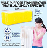 3PCE Exit Soap Instant Stain Remover Blocks Unscented Biodegradable 50g