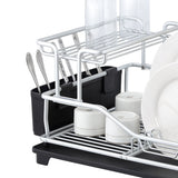 D.Line Pinnacle Aluminium Dish Rack + Draining Board