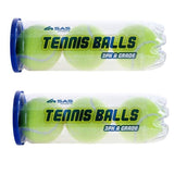 6PK Tennis Balls in Canisters A Grade Standard SAS A Indoor Outdoor