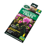 5PCE Traps Aphid Glue Safe Effective Greenhouse Garden White Flies Leaf Miner