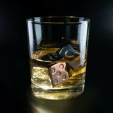 Set of 4 Stainless Steel Dice Whiskey Chillers