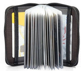 Mini Leather 22 Cards Wallet Business Case Purse Credit Card Holder