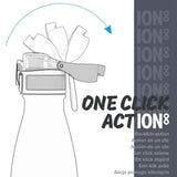 Ion8 Leak Proof Vacuum Insulated Water Bottle Travel Bottle Floral 280ml