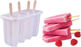 Appetito Classic Ice Pop Mould Set Of 4 Iceblock Icy Pop Pole Maker Cream