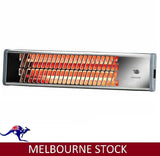 Heater Electric Wall Chrome Pullcord Bathroom Heat Waterproof Strip Heller 1200W