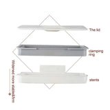 Hanging Trash Garbage Waste Bag Holder Cupboard Bracket Racks Rubbish Bag Tools