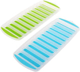 Set of 2 Piece Appetito Easy Release 10 Cube Stick Ice Tray Sturdy Durable