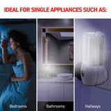 1PCE Night Light with Motion Long Life Plug In Automatic Sensor SAS Electrical
