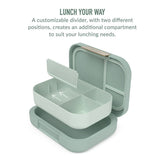 Bentgo Modern Lunch Box Lunchbox Recess School Work BPA FREE - Mint Green