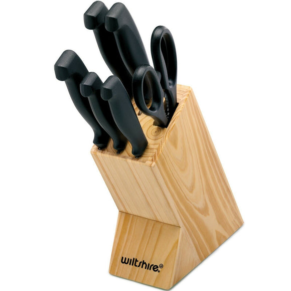 Wiltshire Laser Edge 7 Piece Knife Block Set